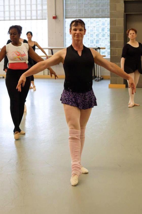 Jasmine at Sun King Dance Camp in class.