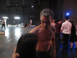 Major stroke happening here - I love this photo of me & Patrick