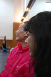 Me and the Director of the Shanghai Ballet, Lili Xin 